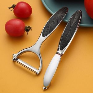 Stainless Steel <b>Fruit</b> Peeler Set 2 Pieces Multi Functional Kitchen <b>Tool</b> For Apple Potato <b>Vegetable</b> Peeling - Product Image 1