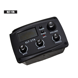 Accessoire pour instruments de musique acoustiques, guitare acoustique à 3 bandes avec écran LCD, vente en gros, - Product Image 1