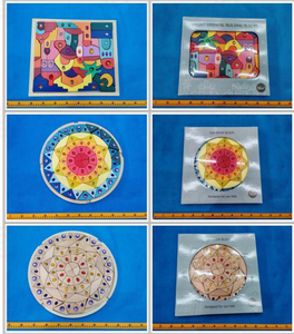 Jeu de construction éducatif en bois LEOWOOD Mandala Waldorf Montessori, pièces détachées, kit complet avec plateau et cartes, pour enfants de 5 à 7 ans - Product Image 6