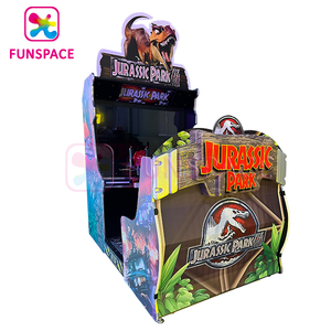 Funspace Operado por monedas Parque Jurásico <span class=keywords><strong>2</strong></span> Jugadores Pistola Juego de disparos Simulador Máquina de videojuegos - Product Image 3