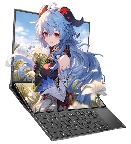 Laptop I7-9750H Dual Screen Professional Workstation 16gb DDR4 SSD 1TB Win11 Multitasking Touchscreen Laptop