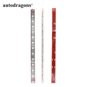 Autodragons - Luces LED RGB Multicolor de 12V para Ambiente de Coche, 2 Tiras de Luz Inferior con Control por Aplicación - Product Image 2