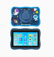 Tablet Grosir Android 13 Tablet Belajar & Bermain Anak Anti-jatuh dengan Casing Silikon untuk Anak-anak