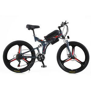 सस्ते कीमत लिथियम बैटरी इलेक्ट्रिक बाइक 36V 350w बिजली साइकिल पर्वत 26 इंच 21 गति ई-बाइक तह साइकिल - Product Image 1