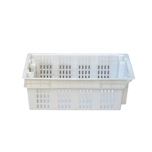 Balık için 600*400*205mm saklama kutusu kutu plastik mavi lojistik istiflenebilir sandık - Product Image 2