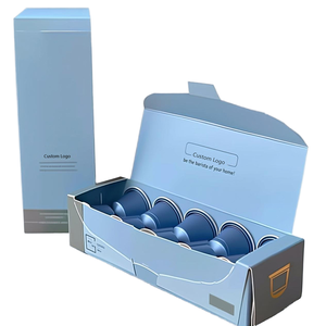 Caja de Cartón Autoarmable para Cápsulas de Café con Logotipo Personalizado, Empaque de Cartón para Bebidas con Impresión a Cuatro Colores, Diseño Rectangular - Product Image 1