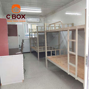 Cbox, camp de mineur mobile moderne et écologique, bureau modulaire, dortoir pour travailleurs avec toilettes, maison préfabriquée en conteneur détachable - Product Image 3