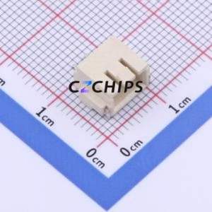 WAFER-HA2.54-2PWB Wire-to-Board Pin Header SMD,P=2.5mm,Horizontal Mount Connector 1x2P 2.5mm Horizontal Mount XHB - Product Image 1