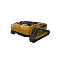 Robot Cortacésped Inteligente de 800 mm, Industrial, Bajo Consumo de Combustible, Altura de Corte Ajustable, para Limpieza de Praderas y Huertos en Terrenos Montañosos