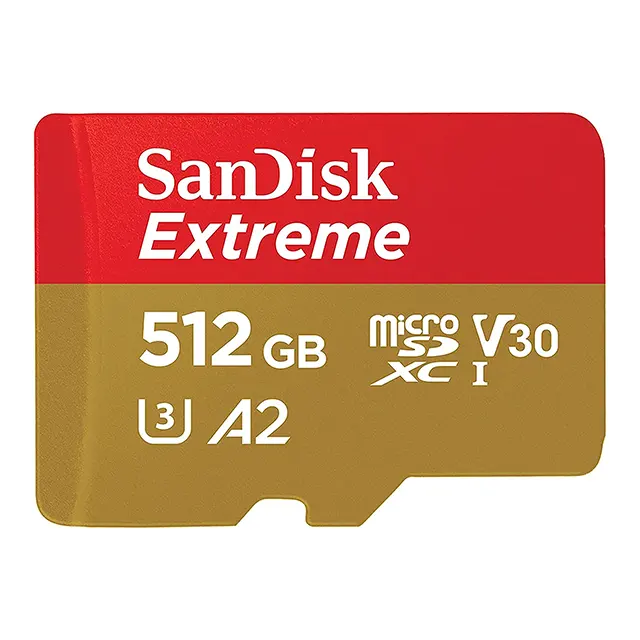 オリジナルのSan Disk A2 Extreme256gbメモリカード128GBU364GBマイクロメモリsdカード最大190メガバイト/秒V30 C10フラッシュTFカード (4K HD付き)