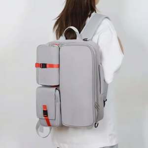 Sac à dos unisexe pour ordinateur portable, style décontracté, pour étudiants, en tissu Oxford imperméable, simple et tendance - Product Image 5