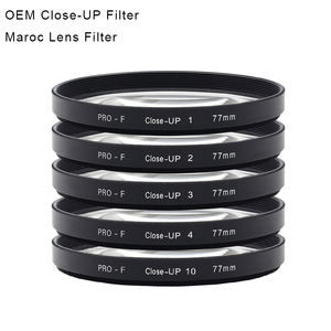 Bộ lọc ống kính cận cảnh macro 49-82mm tùy chỉnh cho Vật liệu kính DSLR + 1 + 2 + 3 + 4 bộ lọc - Product Image 1