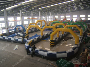 Sân chơi ngoài trời Alliance, đường đua xe tốc độ lớn, xe Zorb bơm hơi, đường đua xe <span class=keywords><strong>Go</strong></span> Kart ngoài trời, xe điện đụng giảm giá - Product Image 3