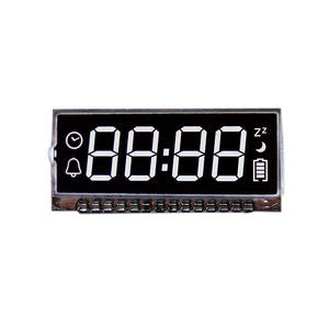 Affichage d'écran LCD monochromique de haute qualité 5.0V TN avec rétro-éclairage LED-20 ~ 70 compteur de vitesse de température de fonctionnement utiliser le prix populaire - Product Image 2