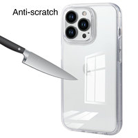 Étui de téléphone portable transparent en TPU souple de 2,0 mm résistant aux chocs pour iPhone pour Samsung Google pour Huawei pour One Plus Infinix