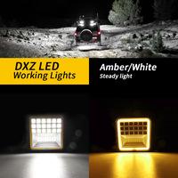 4 Inch 126W Wide Field View LED Work Light Front Aperture Modification Exterior Accessories for Off-Road Car Inspection