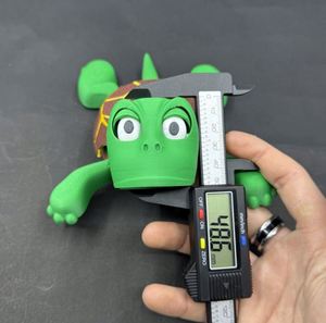 Divertido y Creativo Posavasos de Tortuga de Plástico con Aislamiento Térmico y Extremidades Sorprendentes, Juguete de Presión - Product Image 2