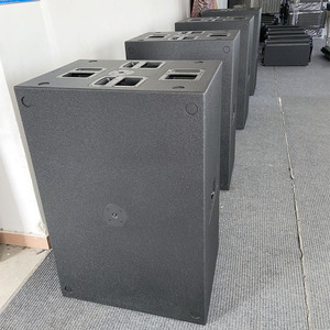 Caisson de basses actif 9006 2x18 pouces 1600W, haut-parleur de caisson de basses en bois, système de sonorisation DJ pour concerts en plein air, puissant caisson de basses passif de 18 pouces - Product Image 4