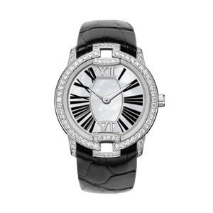 Montre mécanique automatique de luxe pour les premiers pas dans le monde du hip-hop, avec boîtier en saphir entièrement serti de diamants, montre tourbillon - Product Image 4