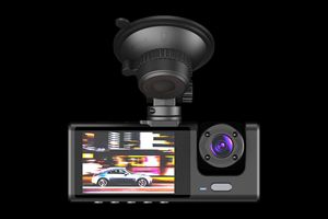 Caméra de tableau de bord de voiture à prix d'usine, double objectif avant et arrière, vision nocturne, enregistreur DVR de véhicule, boîte noire, en stock - Product Image 1