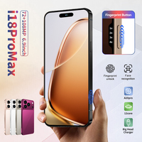 2026 18ProMax 100% Original Débloqué Version Globale LTE 5G Smartphone Octa Core 1 To 6,9 Pouces OLED 120Hz Android 15 108MP Français