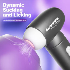 Saugende Zungen-Leck-Vibrations-Eier Weibliche Orgasmus-Stimulatoren Leckspielzeuge für Frauen Erwachsenen-Spielzeug Erotik-Artikel USB-Vibration - Product Image 2