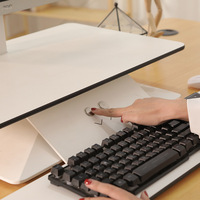 Support de bureau moderne pour ordinateur, élévateur électrique réglable en hauteur pour ordinateur portable