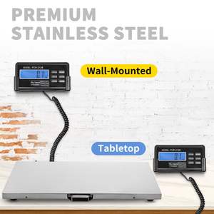 Balance industrielle pour bétail DB Wholesale Vet Scale 880 Lbs, précision 0,2 Lbs, plateforme large en acier inoxydable - Product Image 5