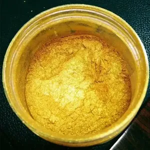 Ngoài trời trang trí chống ăn mòn lớp phủ sơn vàng cổ điển hiệu ứng ngọc trai sắc tố - Product Image 1