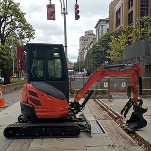 Mini Escavatore Idraulico per Costruzioni di Seminterrati, Attrezzatura per Piccole Scavi 2.5T KN25, Escavatore Senza Coda per Operazioni in Spazi Ristretti - Product Image 5