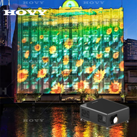 Proyector Láser HOVY 3D para Mapeo de Exteriores, Proyección en Paredes de Edificios Grandes, 38000 Lúmenes, Proyector de Video, Software de Proyección
