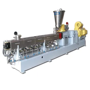 Lantai high efficiency compounding lab twin screw extruder for plastic industry