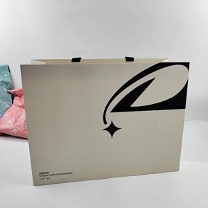 Bolsas de Papel Impresas Personalizadas de Moda, Bolsas de Compras con Logotipo Personalizado para Ropa, Bolsas de Regalo para Boutique y Supermercado - Product Image 2