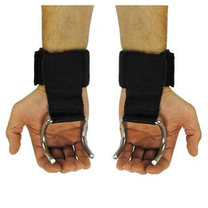 Ganchos de levantamiento de pesas GAF, empuñaduras de tracción, muñequeras, correas, agarre de levantamiento de pesas, soporte de muñeca para entrenamiento de gimnasio - Product Image 1