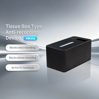 Boîte à mouchoirs discrète anti-enregistrement à protection audio ultrasonique pour la confidentialité vocale, idéale pour les bureaux et salles de réunion, OEM ODM