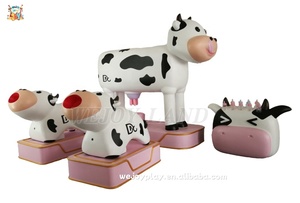Équipement de jeu intérieur commercial pour mini-ferme, jeu interactif vache pour enfants, jeu de rôle pour aire de <span class=keywords><strong>jeux</strong></span> intérieure, centre commercial - Product Image 2