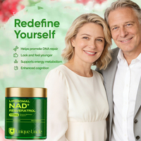 Complément alimentaire Uniqueuncle à haute teneur en NAD+ liposomal, resvératrol, vitamines, trans-resvératrol, 60 capsules/boîte, antioxydant, immunité