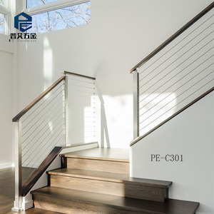 Ringhiera Moderna in Acciaio Inox a Tubo Quadrato, 6m, Finitura Satinata, Montaggio Laterale, per Balconi e Scale Fai-da-Te - Product Image 6