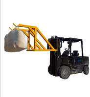 Nouveau Levier de Manutention pour Big-Bags à Montée sur Chariot Élévateur, Capacité 1500kg/2000kg, Robuste, avec Chaîne de Sécurité pour Chargement de Conteneurs CF-ATTS