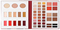 Palette de contour pour correcteur de 48 couleurs Vegan Palette de fard à joues crémeux Palette de surligneur et de fard à paupières de maquillage de marque privée
