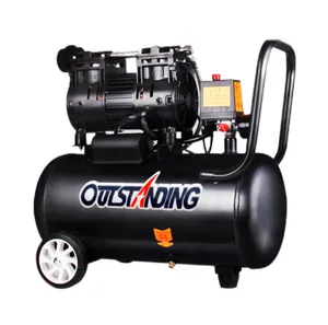 Excelente compressor de ar 980-30L sem óleo com motor potente, compressor de ar super silencioso