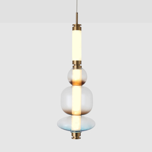 <span class=keywords><strong>Lampadario</strong></span> di vetro moderno <span class=keywords><strong>lampadario</strong></span> di lusso rosso <span class=keywords><strong>giallo</strong></span> colorato in vetro luce pendente - Product Image 1