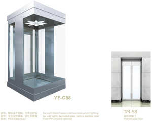 Ascensor de vidrio panorámico de alta estabilidad para hoteles y villas, elevador circular de pasajeros para el hogar, azulejos para exteriores - Product Image 5