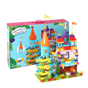 Fele – blocs de construction à glissière pour voitures, grandes pièces, 100 à 200 pièces, jouet éducatif pour enfants de 4 à 6 ans - Product Image 1