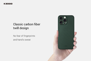 2023 KZDOO Air fibre de <span class=keywords><strong>carbone</strong></span> texture PP étui de téléphone portable pour <span class=keywords><strong>iPhone</strong></span> 15 <span class=keywords><strong>Pro</strong></span> <span class=keywords><strong>max</strong></span> couverture Ultra mince pour Samsung S23 - Product Image 6