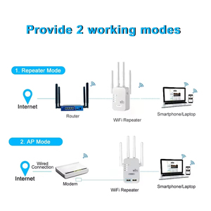 Bộ khuếch đại tín hiệu Wi-Fi 5G băng tần kép A0717Pro Chất lượng cao bán chạy nhất, bộ mở rộng tầm xa 2.4G, bộ lặp 300M, bộ định tuyến gia đình - Product Image 6