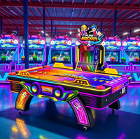 Nouvelle machine de jeu d'arcade de hockey sur air à monnayeur pour 2 joueurs avec tableau de scores électronique LED, pour sports d'intérieur en centre commercial et parc d'attractions