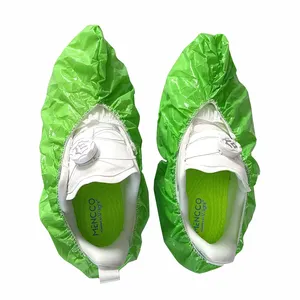 Одноразовая обувь для обуви, утолщенная Водонепроницаемая износостойкая Нескользящая пластиковая ножка для студентов и взрослых