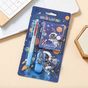 مصنع الجملة الإبداعية الكرتون القرطاسية مجموعة لوازم المدرسة الابتدائية الجديدة لرياض الأطفال - Product Image 6