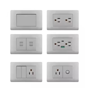 ซ็อกเก็ตสวิตช์ติดผนังแผงคอมพิวเตอร์แบบซ่อน15A มาตรฐานอเมริกันเต้ารับแบบ1 2 3 4กลุ่ม3 5ขาสำหรับใช้ในบ้าน - Product Image 6